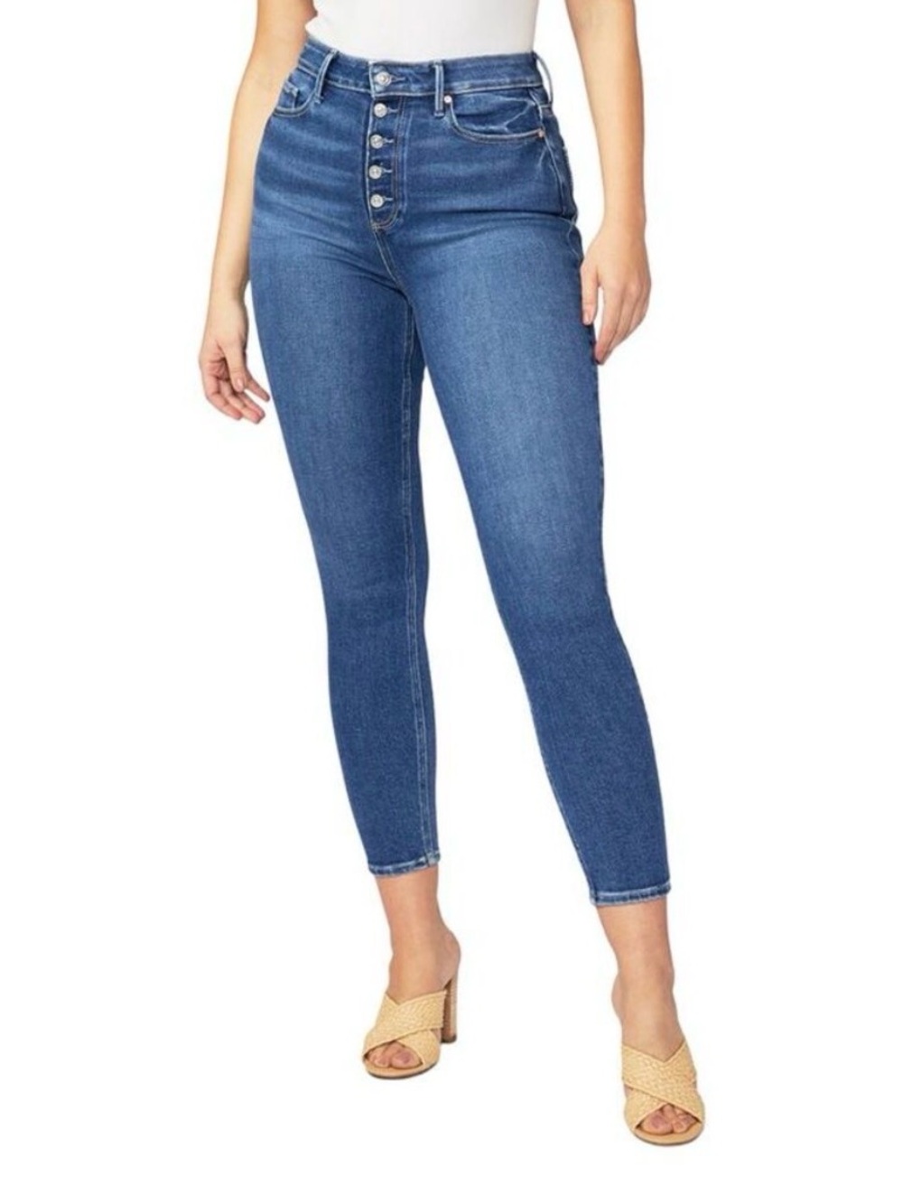 Paige Womens‎  Cheeky High Rise Skinny Jean in Wonderwall.